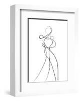 Shape of You 2-Design Fabrikken-Framed Art Print