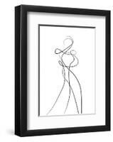 Shape of You 2-Design Fabrikken-Framed Art Print