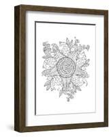 Shape Pattern 10-Neeti Goswami-Framed Art Print