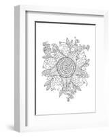 Shape Pattern 10-Neeti Goswami-Framed Art Print