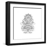 Shape Pattern 2-Neeti Goswami-Framed Art Print