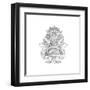 Shape Pattern 2-Neeti Goswami-Framed Art Print