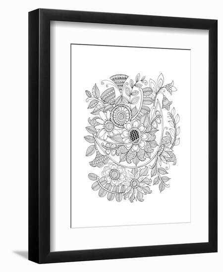 Shape Pattern 6-Neeti Goswami-Framed Art Print