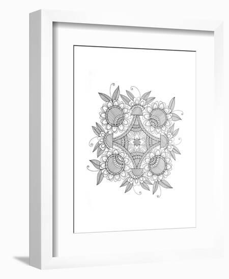 Shape Pattern 7-Neeti Goswami-Framed Art Print