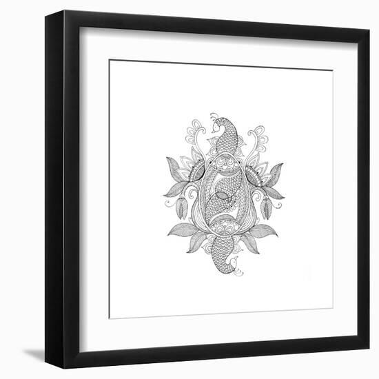 Shape Pattern 8-Neeti Goswami-Framed Art Print