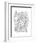 Shape Pattern 9-Neeti Goswami-Framed Art Print