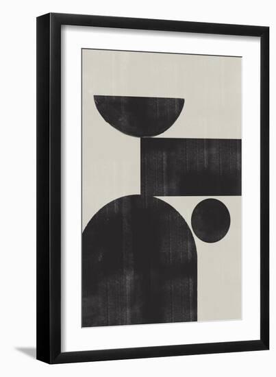 Shape Study No2.-THE MIUUS STUDIO-Framed Premium Giclee Print