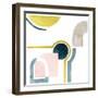 Shapely Minimum I-Grace Popp-Framed Art Print