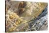 Shapes and colours formed by minerals at hotspring, Palette Spring, Yellowstone-Bill Coster-Stretched Canvas