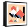 Shapes and Forms-Robert John Paterson-Framed Stretched Canvas