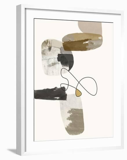 Shapes and Texture 1-Roberto Moro-Framed Giclee Print