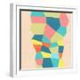 Shapes at a Cellular Level 2-Jan Weiss-Framed Art Print