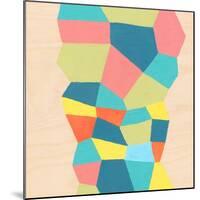 Shapes at a Cellular Level 2-Jan Weiss-Mounted Art Print