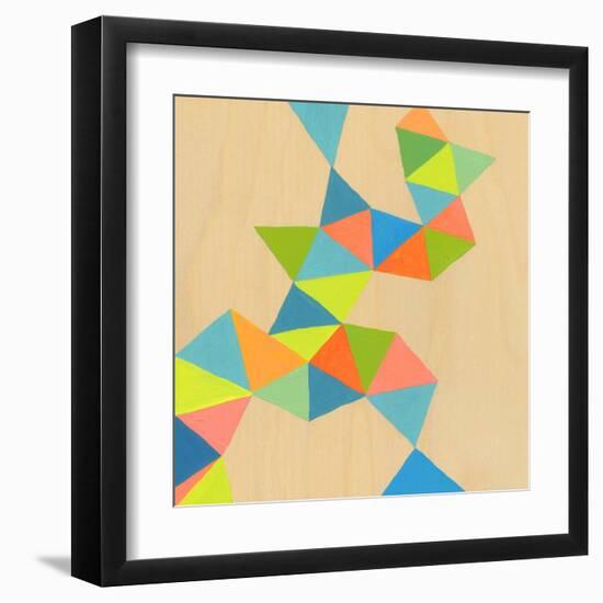 Shapes at a Cellular Level 3-Jan Weiss-Framed Art Print