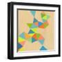 Shapes at a Cellular Level 3-Jan Weiss-Framed Art Print