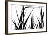 Shapes White On Black-Anthony Paladino-Framed Giclee Print