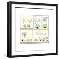 Shapes-Reza Farazmand-Framed Art Print