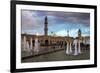 Shar Park, Clock Tower and Qaysari Bazaars, Erbil, Kurdistan, Iraq, Middle East-Jane Sweeney-Framed Photographic Print