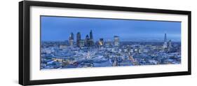 Shard and City of London Skyline, London, England-Jon Arnold-Framed Photographic Print