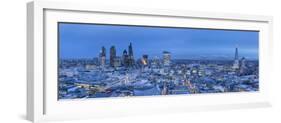 Shard and City of London Skyline, London, England-Jon Arnold-Framed Photographic Print