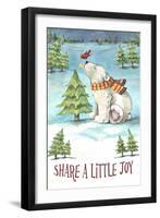 Share a Little Joy-Melinda Hipsher-Framed Giclee Print