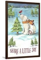 Share a Little Joy-Melinda Hipsher-Framed Giclee Print