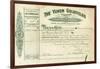 Share Certificate for the Yukon Goldfields-null-Framed Photographic Print