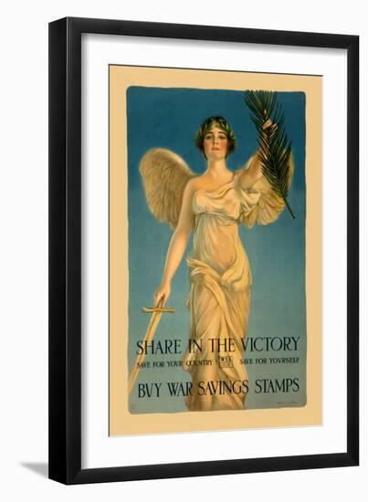 Share in the Victory-William Haskell Coffin-Framed Art Print