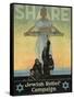 Share: Jewish Relief Campaign, c. 1917-null-Framed Stretched Canvas