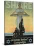 Share: Jewish Relief Campaign, c. 1917-null-Stretched Canvas