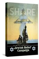 Share: Jewish Relief Campaign-null-Stretched Canvas