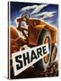 Share Poster-null-Stretched Canvas