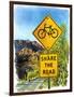 Share the Road, Gates Pass, 2004-Lucy Masterman-Framed Premium Giclee Print