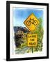 Share the Road, Gates Pass, 2004-Lucy Masterman-Framed Giclee Print