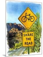 Share the Road, Gates Pass, 2004-Lucy Masterman-Mounted Giclee Print