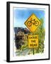 Share the Road, Gates Pass, 2004-Lucy Masterman-Framed Giclee Print