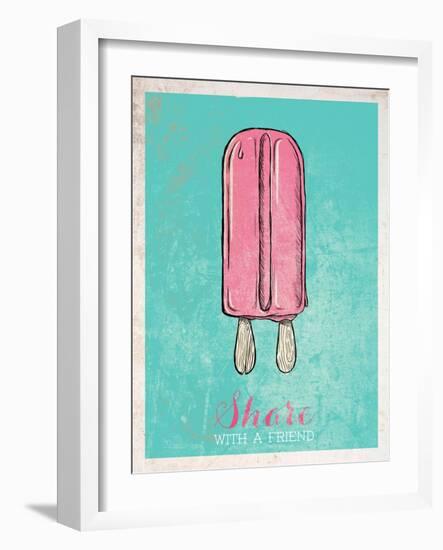 Share with a Friend-SD Graphics Studio-Framed Art Print