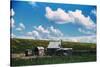 Sharecropper's Homestead-Marion Post Wolcott-Stretched Canvas