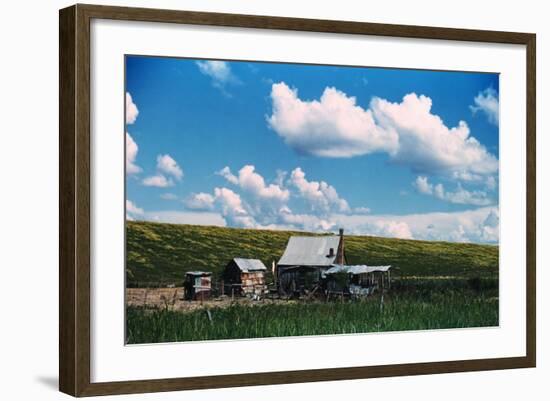 Sharecropper's Homestead-Marion Post Wolcott-Framed Photographic Print