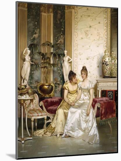 Shared Confidence-Joseph Frederic Soulacroix-Mounted Giclee Print