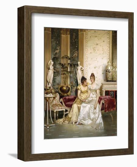 Shared Confidence-Joseph Frederic Soulacroix-Framed Giclee Print