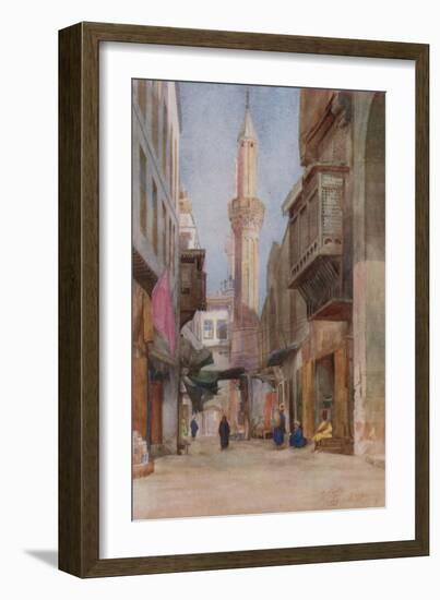 Sharia-El-Azhar, Cairo-Walter Spencer-Stanhope Tyrwhitt-Framed Giclee Print