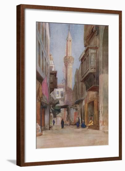 Sharia-El-Azhar, Cairo-Walter Spencer-Stanhope Tyrwhitt-Framed Giclee Print