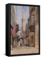 Sharia-El-Azhar, Cairo-Walter Spencer-Stanhope Tyrwhitt-Framed Stretched Canvas