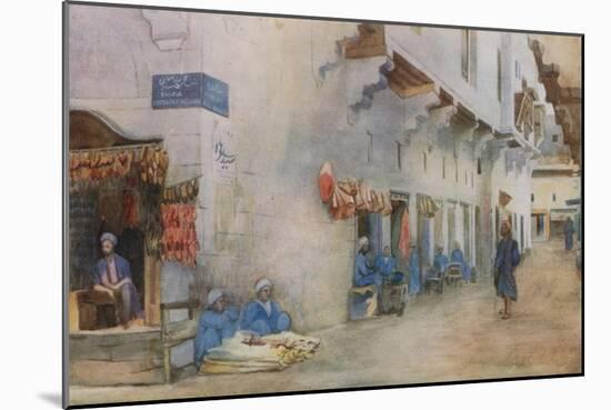 Sharia-El-Kerabiyeh, or Street of the Water Carriers, Cairo-Walter Spencer-Stanhope Tyrwhitt-Mounted Giclee Print