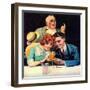 Sharing A Soda-Norman Rockwell-Framed Giclee Print