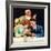 Sharing A Soda-Norman Rockwell-Framed Giclee Print