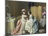 Sharing Confidences-Charles Baugniet-Mounted Giclee Print