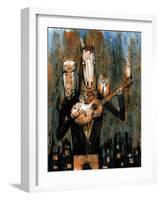 Sharing His Songs-Ric Stultz-Framed Giclee Print