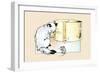 Sharing-null-Framed Art Print